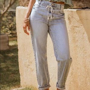 NWOT Kancan Roan Relaxed Denim